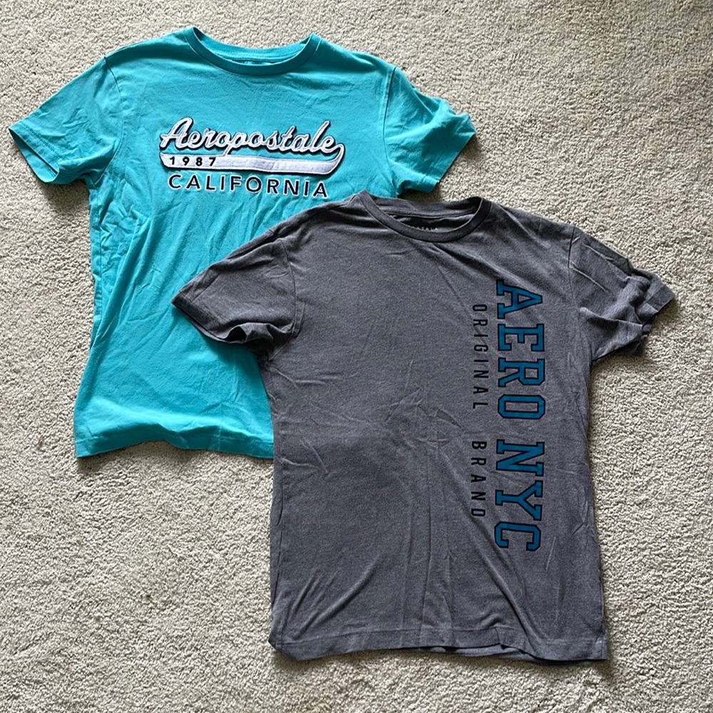 Two LIKE NEW Aeropostale Tees